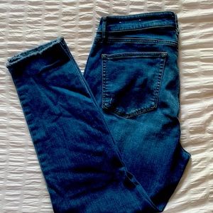 Curvy Skinny Loft Outlet Jeans